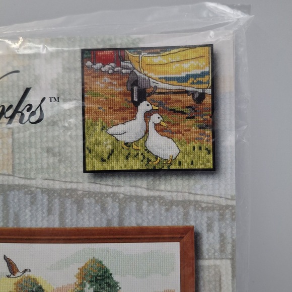 Design Works‎ Bait and Tackle Counted Cross Stitch Kit No. 3437 Truck Geese